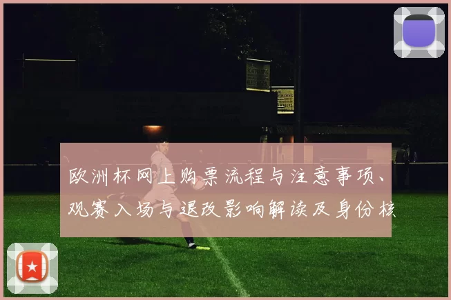 欧洲杯网上购票流程与注意事项、观赛入场与退改影响解读及身份核验